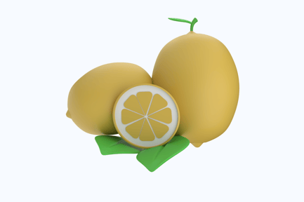 Preview: Lemon 3D Illustration