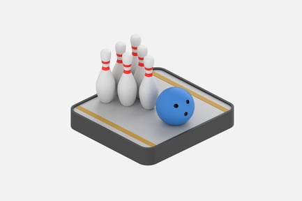 Vorschau: Bowling-3D-Symbole