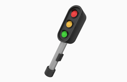 Preview: Traffic Light 3D Icon