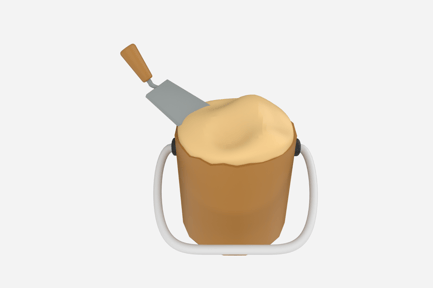Preview: Feed Bucket 3D Illustration