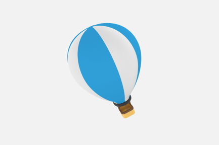 Preview: Air Baloon 3D Illustrations
