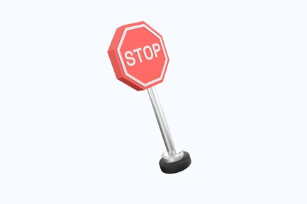 Preview: Stop Sign 3D Icon