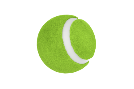Preview: Tennis Ball 3D Illustration