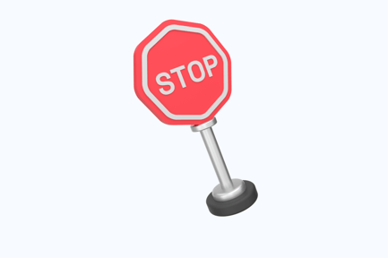 Preview: Stop Sign 3D Illustration