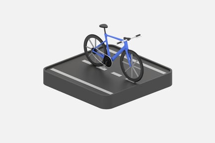 Preview: Bicycle 3D Icons