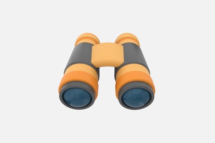 Preview: Binoculars 3D Illustrations