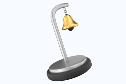 Preview: Ring Bell 3D Illustration