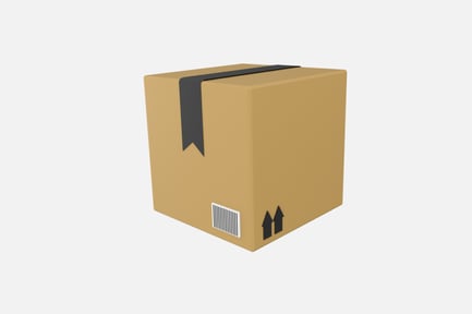 Preview: Delivery Box 3D Icon