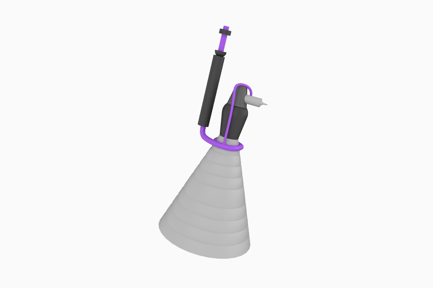 Preview: Rocket Engine 3D Illustration