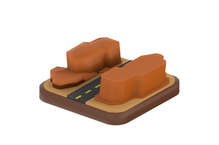 Preview: Rock Mountain 3D Icon