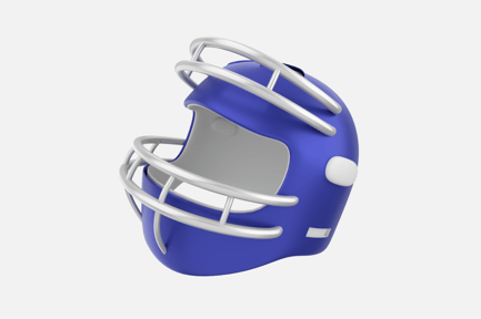 Preview: Catchers Helmets 3D Icon