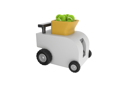 Preview: Tennis Machine 3D Illustration