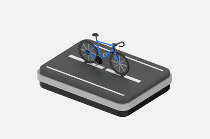 Preview: Bicycle 3D Illustrations