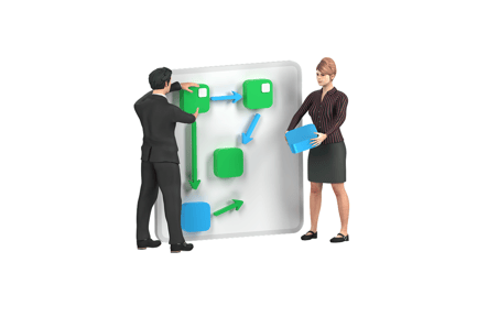 Preview: Business Project Team 3D Icons