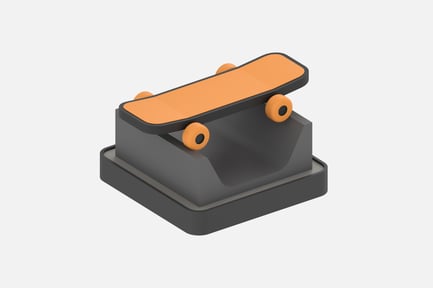 Preview: Skateboard 3D Icons