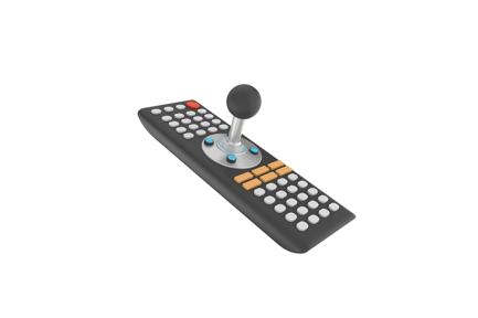 Preview: Remote Joystick 3D Illustrations