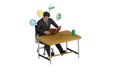 Preview: Study Bussiness 3D Icons
