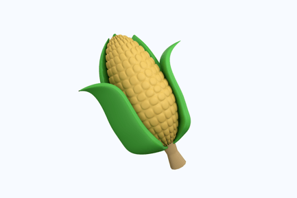 Preview: Corn 3D Icon