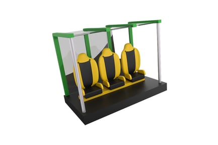 Preview: Substitute Bench 3D Illustration