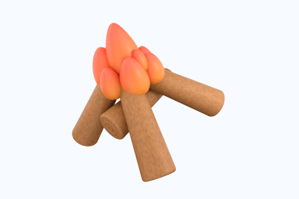 Preview: Bonfire 3D Illustrations