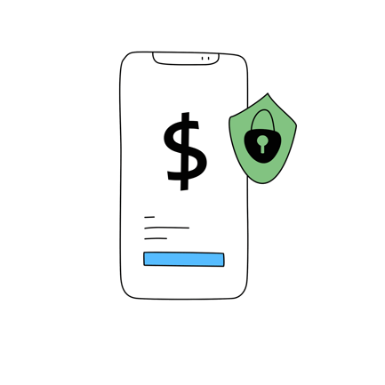 Appli financière sécurisée