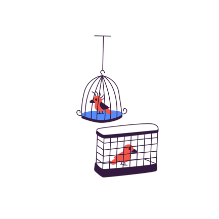 Caged Birds