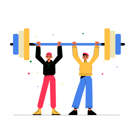 Collaborative Problem Solving and Shared Strength Animation