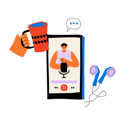 Mobile Podcast Community