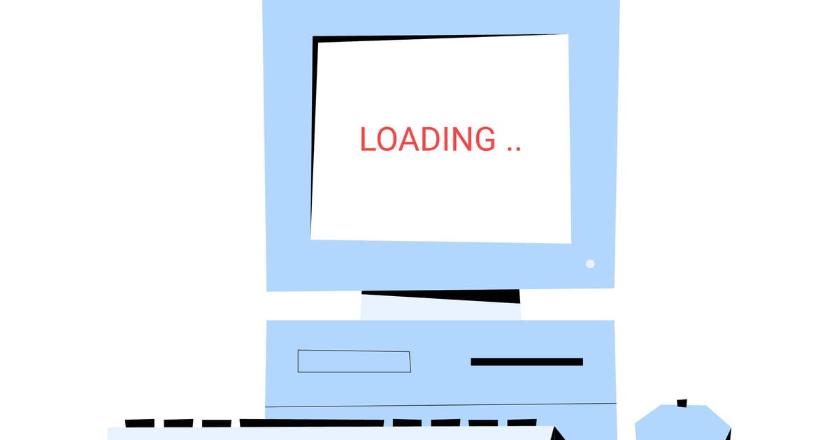 Retro Computer Loading Screen Animation, Illustrations ft. retro ...