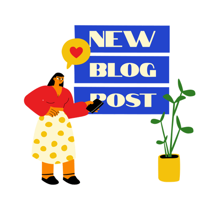 Werbung für Blogbeiträge