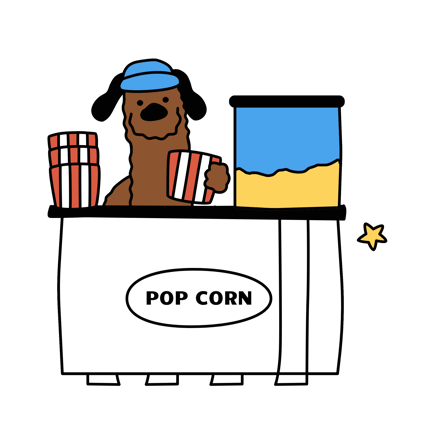 Popcorn-Stand
