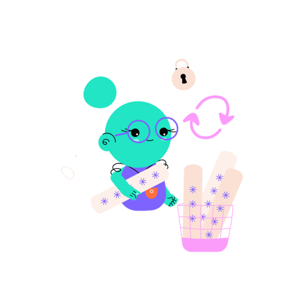 Animated Password Reset Process