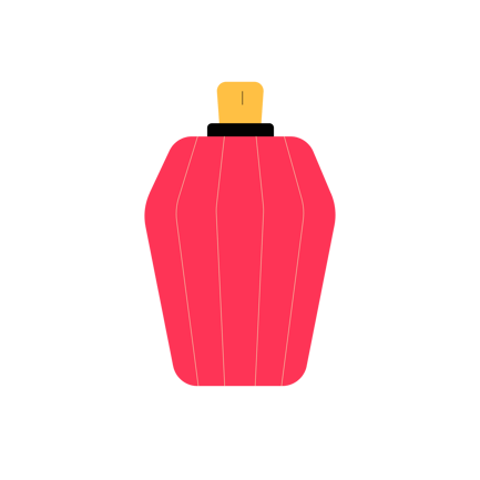 Animated Perfume Bottle Icon