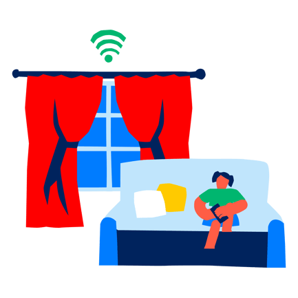 Intelligentes Wohnzimmer