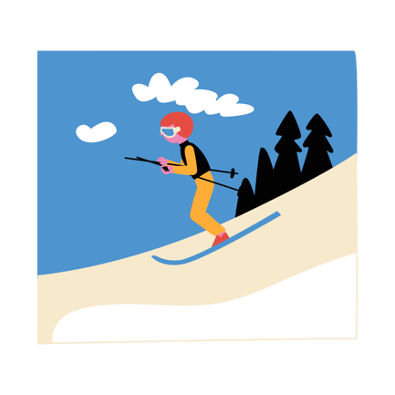 Skiing Adventure