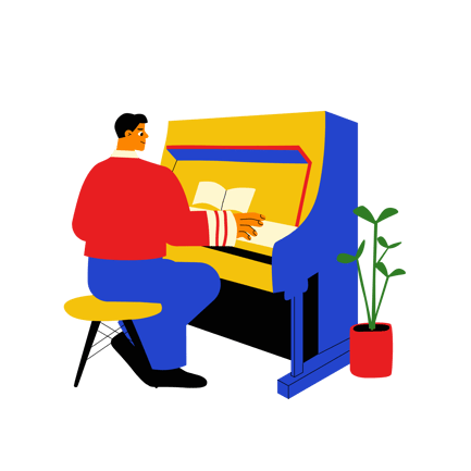 Playing Piano