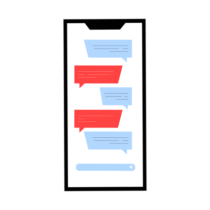 Chat Message Interface