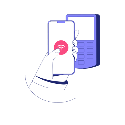 Contactless Payment Illustration
