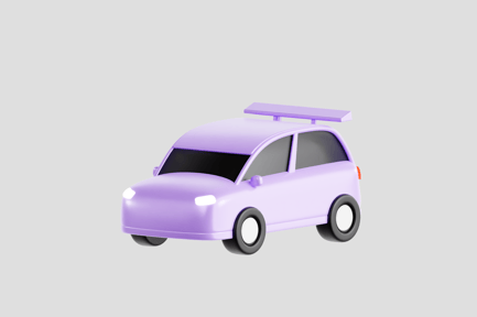 Preview: Purple Family Car