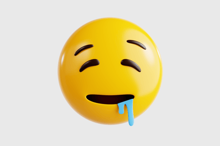 Preview: Drooling Emoji Face