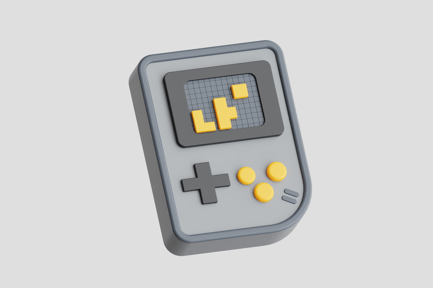 Preview: Retro Gameboy Console