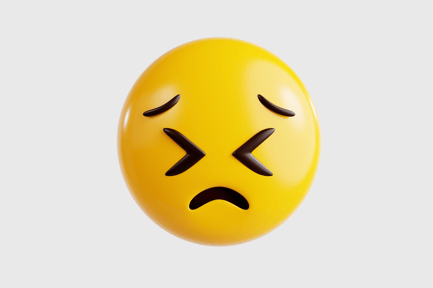 Preview: Upset Emoji Face