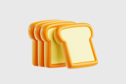 Preview: White Bread Slice