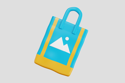 Preview: Printed Tote Bag