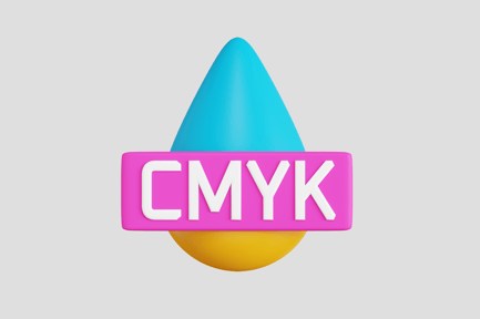 Preview: CMYK Color Badge