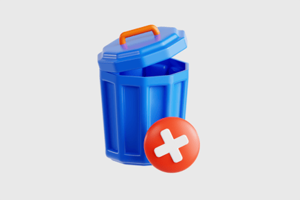 Preview: Empty Trash Bin Error