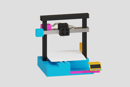 Preview: 3D Printer Machine Isolated