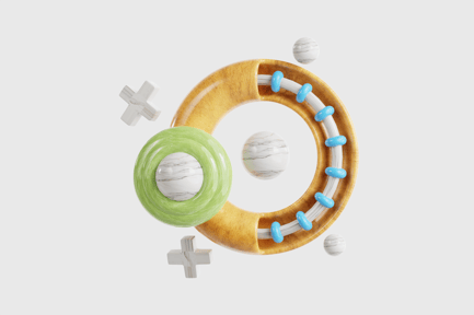 Preview: 3D Circular Orbit Abstract Modern