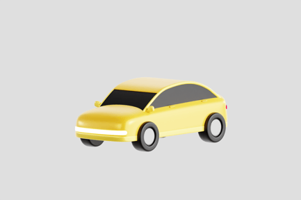 Preview: Yellow Modern Car