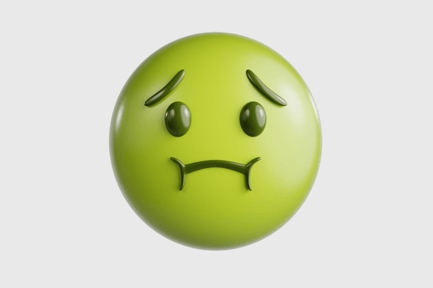 Preview: Sick Green Emoji